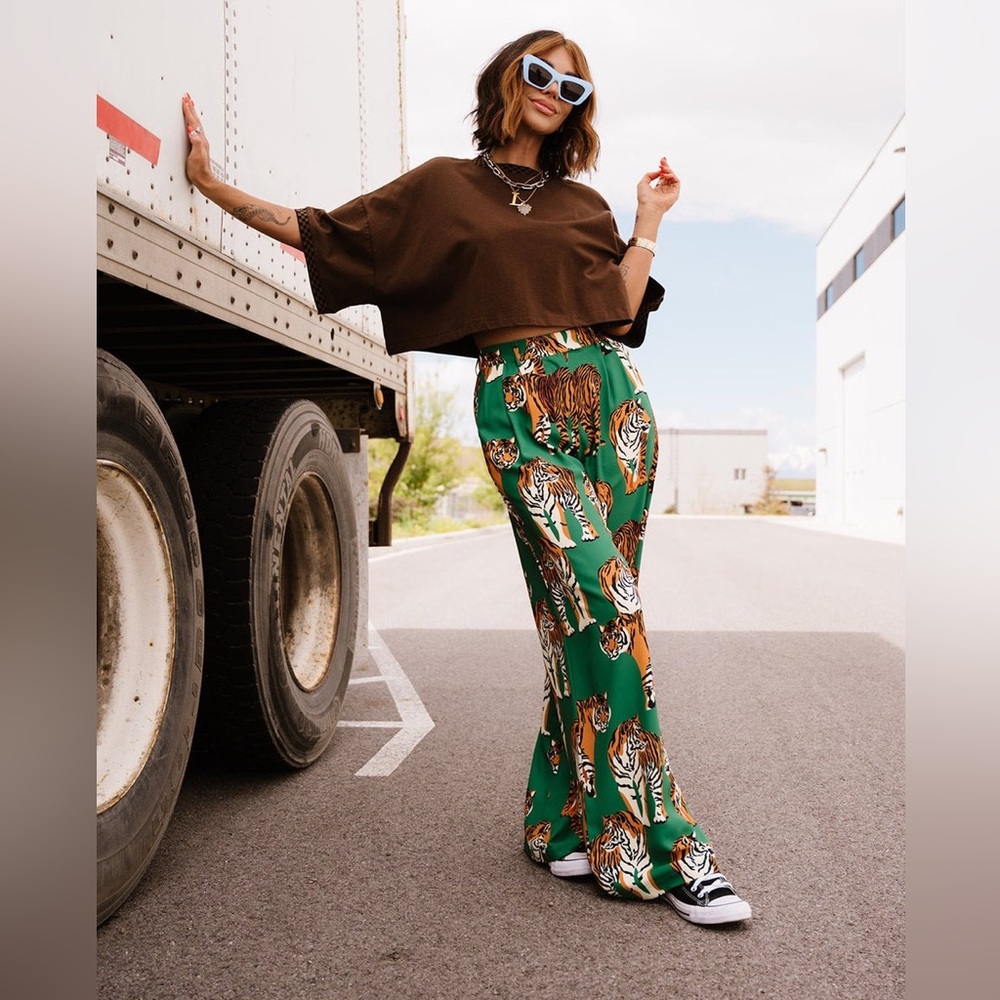 LALA TIGER TROUSERS SIZE SM